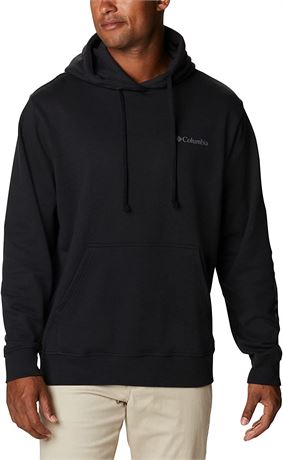 Columbia Men's Viewmont Ii Sleeve Graphic Hoodie Black -L