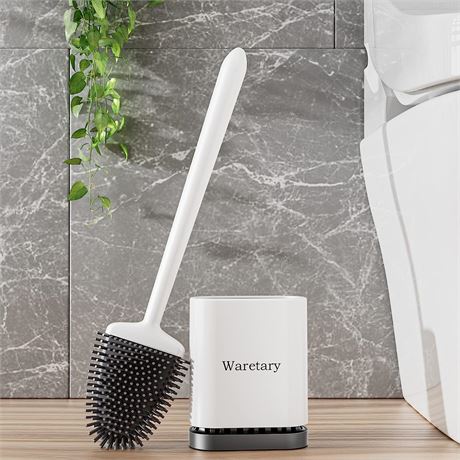 Waretary Toilet Cleaning Brush and Holder