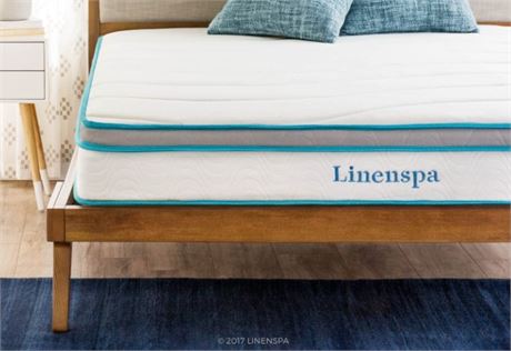 LINENSPA 8 Inch Memory Foam Bed in a Box, Twin