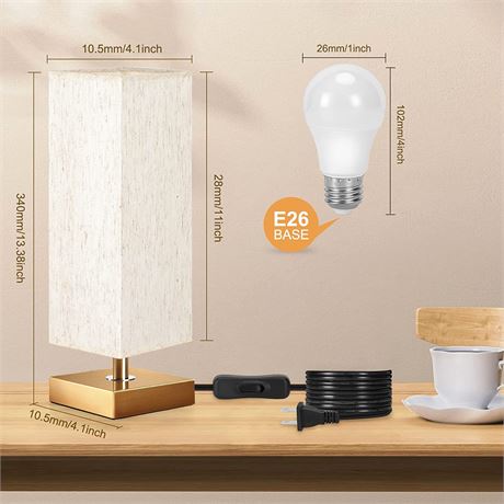 Small Bedroom Lamps for Nightstand