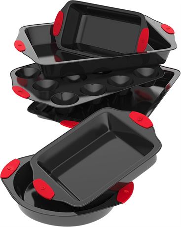 Vremi 6 Piece Nonstick Bakeware