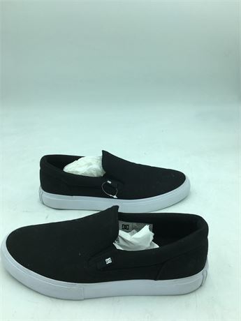 DC Manual Slip-On Shoes - Men - Black/White - Size 8.5