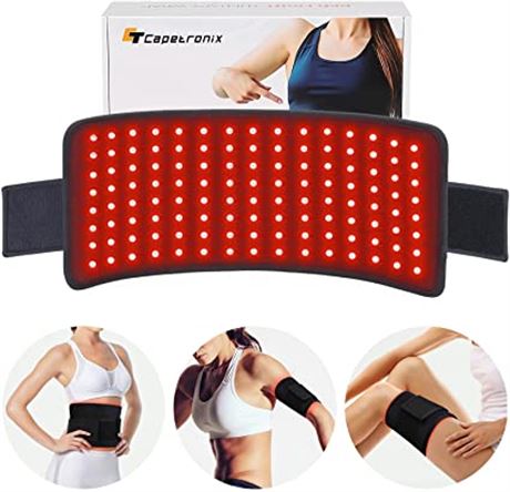 CT CAPETRONIX Red Light Therapy,660nm Red&850nm Near Infrared Light Therapy Belt