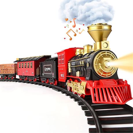 Hot Bee Train Set withh Smokes Lights & Sounds