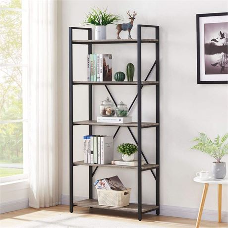 BON AUGURE Industrial Bookshelf