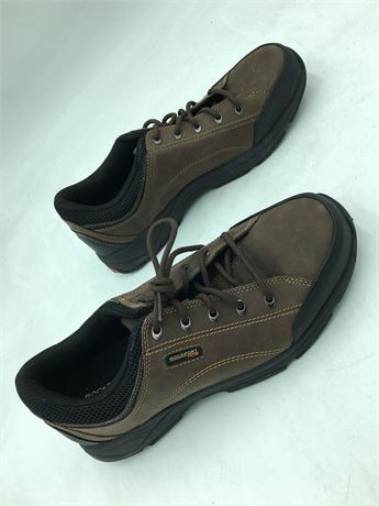 Rockport: Chranson Walking Shoe - Men - Dark Brown/Black - 10.5