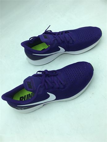 Nike: Air Zoom Pegasus 37 1TB Shoes - Unisex - Purple/White - Size 12