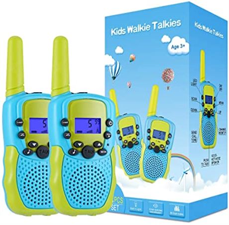 Selieve Toys Walkie Talkies for Kids 22 Channels 2 Way Radio Toy