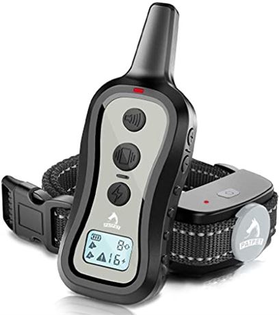 PATPET Dog Training Collar Dog Shock Collar with Remote - 3 Training Modes