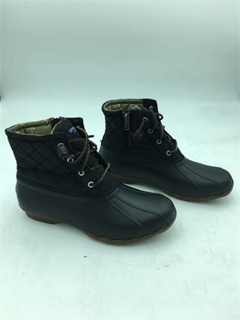 Sperry: Salwater Core Boots Shoes - Women - Black - Size 9.5