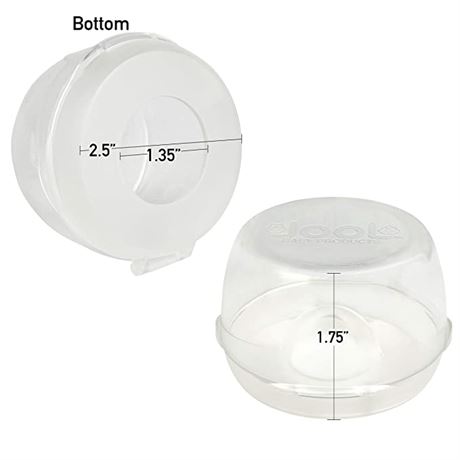 Jool Baby, Clear Stove Knob Covers (5 Pack) - Baby Proof