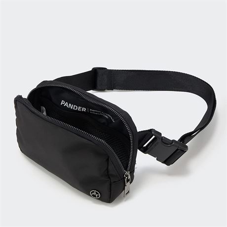 Pander Cross Body Fanny Pack - Black Onyx