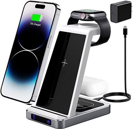 Azhwin Charging Station for iPhone Multiple Devices