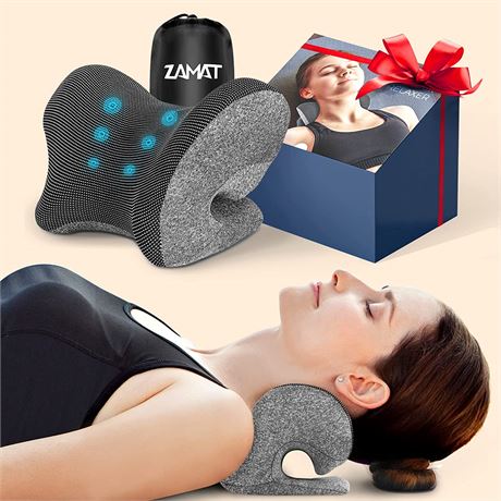 ZAMAT Neck and Shoulder Relaxer -Neck Stretcher Chiropractic Pillows