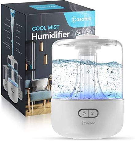 Cool Mist Humidifier 2-in-1 Air Humidifier and Essential Oil Diffuser {3 Liter}