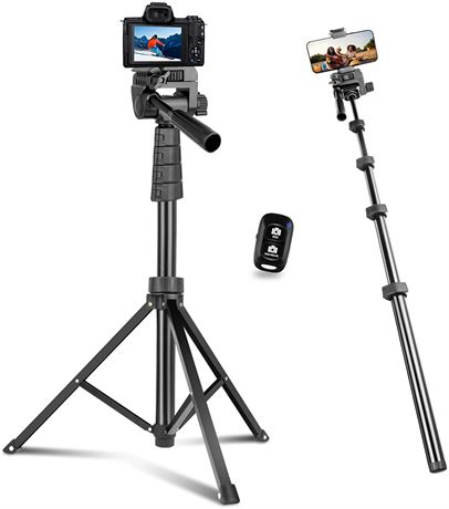 UBeesize 67" Extendable Phone Tripod