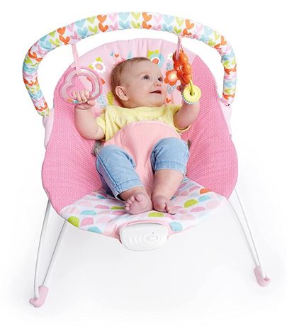 Bright Starts Fanciful Fantasy Unicorn Vibrating Baby Bouncer