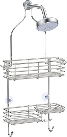 HBlife Shower Caddy over Shower Head, Rustproof Stainless Steel