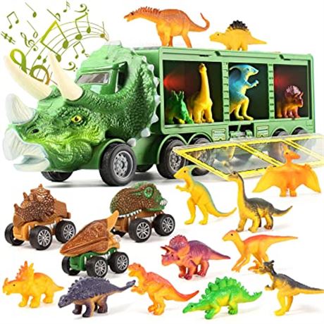 Dinosaur Toy Trucks for Kids