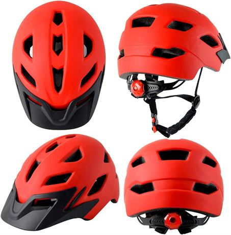 Bavilk Kids Bike Helmet Child Youth Adjustable Multi-Sport Detachable Visor