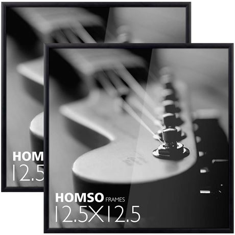 Homso Black Music Album Frame, 12.5" x 12.5"