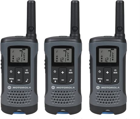 Motorola T200TP Talkabout Radio, 3 Pack