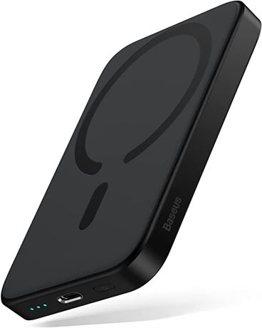 Baseus 20W Magnetic Wireless Charging Power Bank, Black