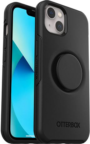 OtterBox Otter + POP Symmetry Series Case for iPhone 13 - Black