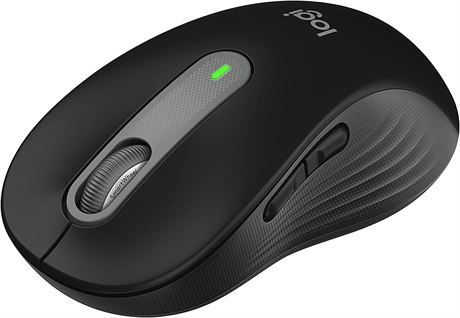 Logitech Signature M650 L Full Size Wireless Mouse Multi-Device - Black