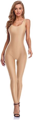 Speerise Unitard Bodysuit -Dance Unitard for Womens Adult Spandex - Medium