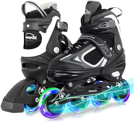 MammyGol Adjustable Inline Skates for Kids Medium