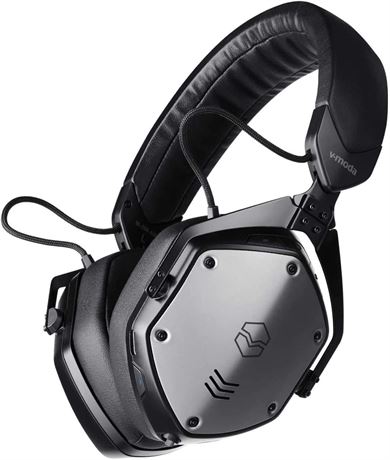 V-MODA M-200 ANC Noise Cancelling Wireless Bluetooth Headphones with Mic - Black