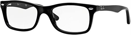 Ray-Ban RX5228-2000 EYEGLASSES SHINY BLACK 50MM