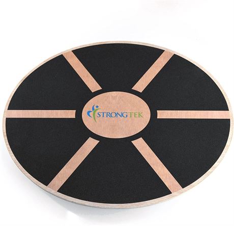 StrongTek Oval Wood Balance Board