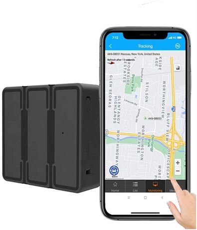 4G Magnetic GPS Tracker for Vehicles Hidden Real Time Portable