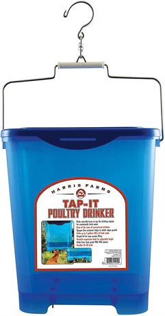 Harris Farms Tap-It Poultry Drinker, 4 Gallon