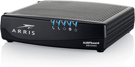 ARRIS SURFboard SBV2402 DOCSIS 3.0 Cable Modem - Black