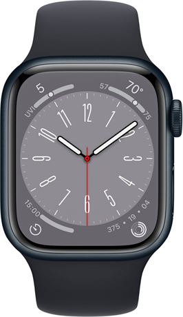 Apple Watch Series 8 (GPS + Cellular) 41mm Midnight - M/L