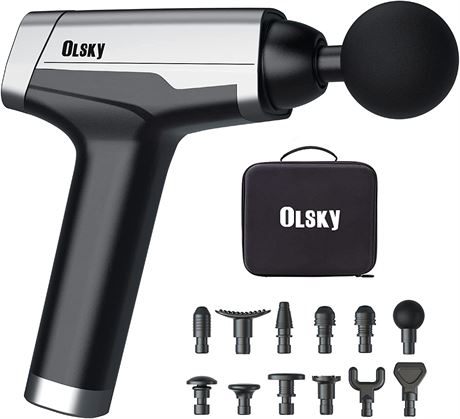 OLsky Massage Gun, Handheld Deep Tissue Massager