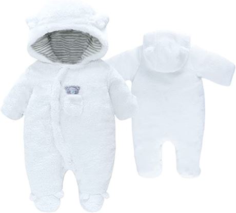 DDY Baby Girl Boy Snowsuit 0-24 Months Infant Onesie