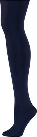 No nonsense womens Super-opaque Control-top Tights - Navy - Small