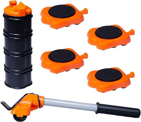 Heavy Duty Furniture Lifter 4 Appliance Roller Sliders Lifting Tool