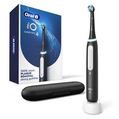 Oral-B iO Series 4 Electric Toothbrush, Rechargeable, Black