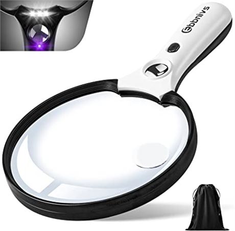 Ebbnivs 4 LED High Power Magnifier (608B)