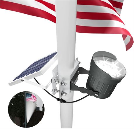 Ofuray Solar Flag Pole Light Outdoor