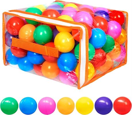 Vanland Ball Pit Balls for Baby - 50 Balls - Multicolor