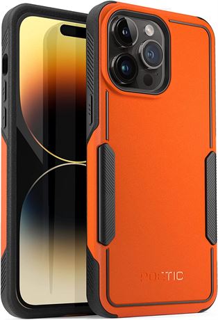 Poetic Neon Series iPhone 14 Pro Case - Orange