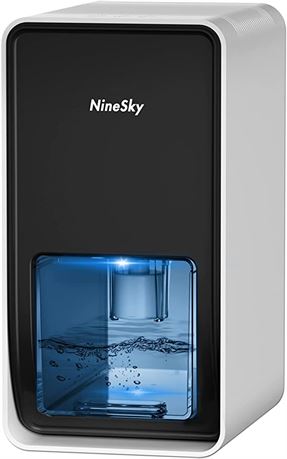 NineSky Dehumidifier, (350 sq.ft) 40OZ Dehumidifier - Black