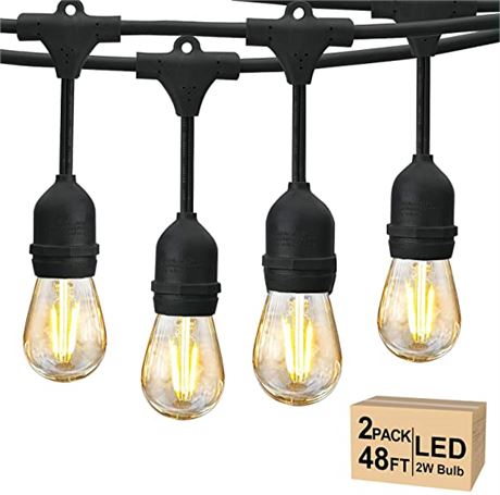 Svater 96Ft Outdoor String Lights