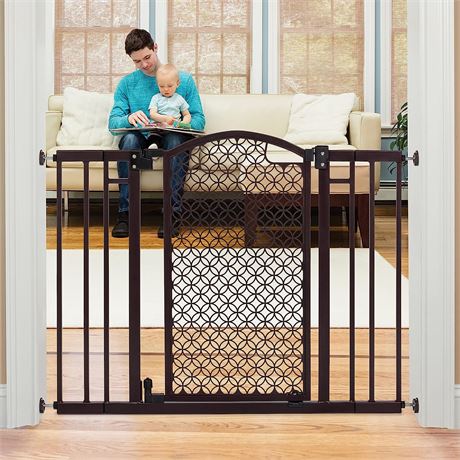 Summer Infant Modern Home Decorative Walk-Thru Baby Gate